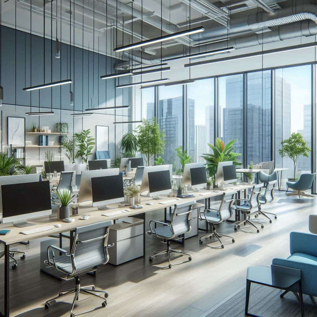 写字楼办公大型营销活动当天因灵活工位需求剧增，后勤调配流程有何优化空间